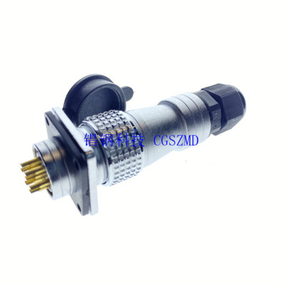 圆连接器 WF20/24-7TI/Zseries Plug with plastic clamping-nut
