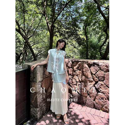 冯（CHAOMEI新中式套装女