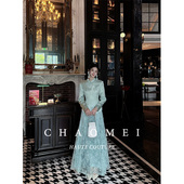 绫蓝 蕾丝料半裙套装 国风新中式 秋季 年终特惠 外套 女装 新款