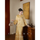 金蝶 金盏花黄时尚 日常新中式 年终特惠 汉服禅意蝴蝶套装 女