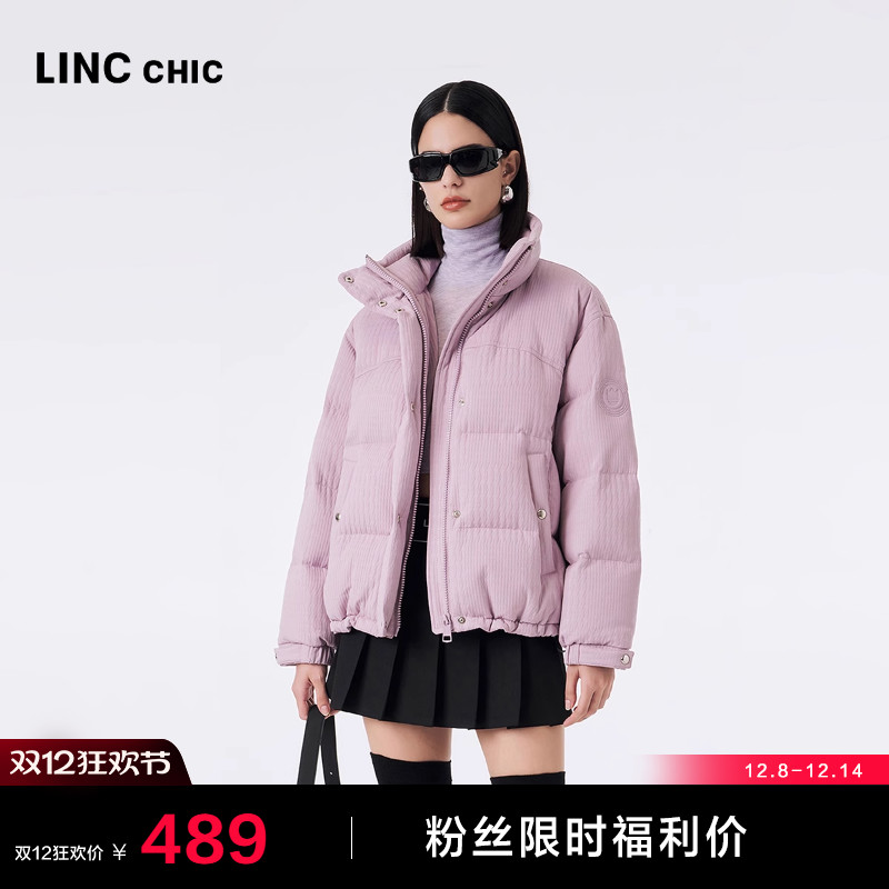 都市时髦轻奢面包服羽绒服