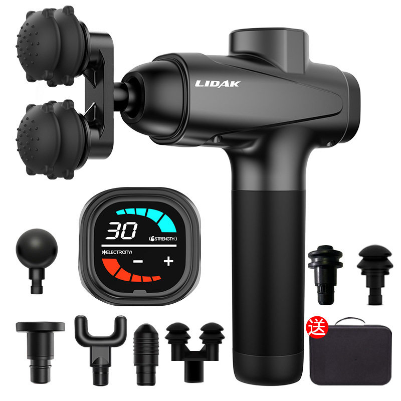 美国LIDAK筋膜枪肌肉放松按摩仪器电动放松颈膜抢专业肌膜枪跨境,运动/瑜伽/健身/球迷用品,筋膜枪,淘宝优惠券,粉丝福利购,淘宝优惠卷