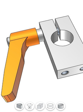 支柱固定夹KQKU MQKU AQKU KQK MQK AQK8 10 12 15 16 20 25 30