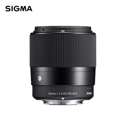 现货国行适马30mm F1.4 DC DN E卡口半画幅微单人像定焦镜头直播