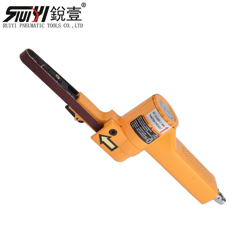 锐壹气动砂带机360°可旋转气动打磨机16000rpm工业砂纸机,五金/工具,砂带机,淘宝优惠券,粉丝福利购,淘宝优惠卷