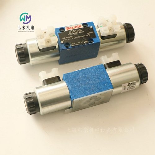 REXROTH力士乐三位四通电磁阀4WE6J73-62/EG24N9K4/A12