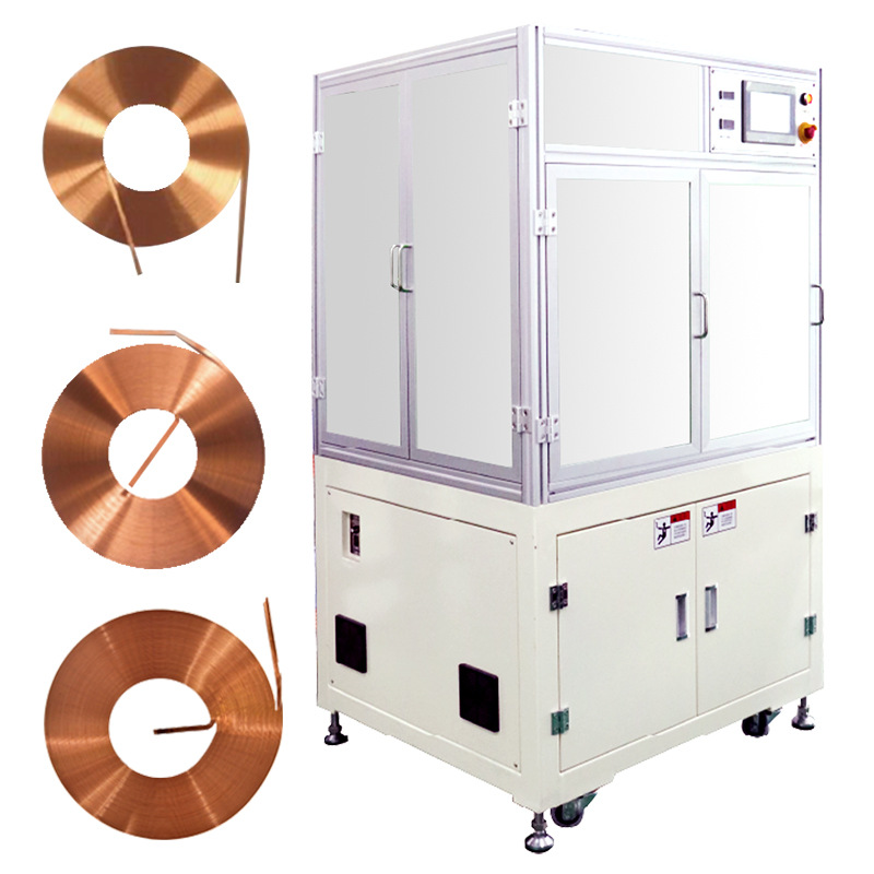 全自动无线充接收端线圈绕线机 绕线绞线机 无线充接收端线圈绕线