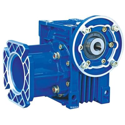 杭州减速机NMRV50速比10~30~100蜗轮蜗杆铝壳减速机