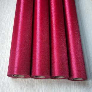 酒红色纱幔楼梯纱幔扶手装饰纱幔活动布置装饰纱幔婚礼布置纱幔