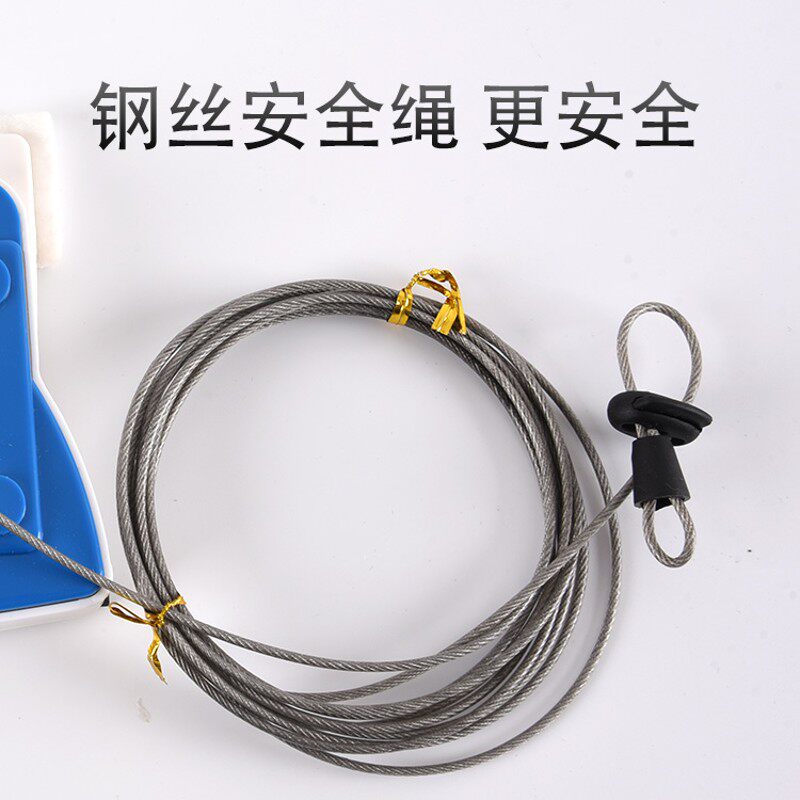 50-60加厚三层中空擦玻璃器大吸力强磁特厚双层真空四层家政保洁