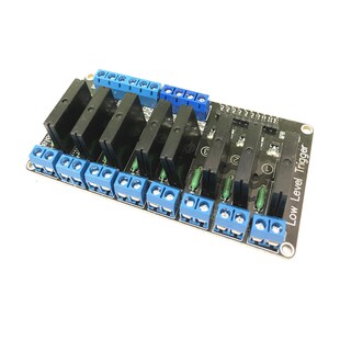 8路低电平触发固态继电器 固态继电器带保险丝/250V2A