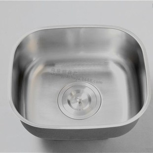 3328圆边厨房不锈钢水槽橱柜台下盆 小水槽过盐雾测试