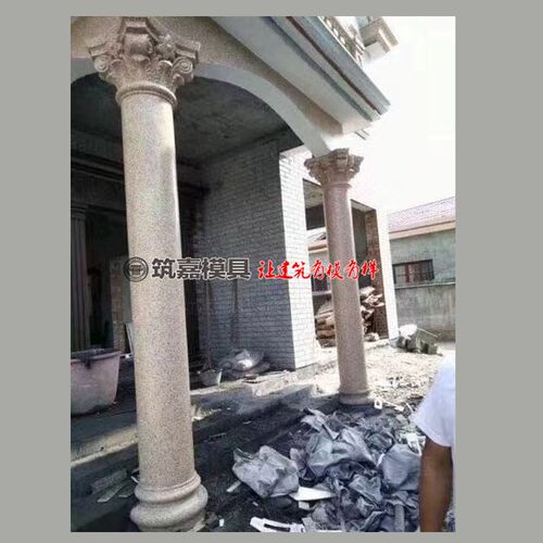 罗马柱模具水泥罗马柱模具罗马柱GRC构件塑料现浇水泥柱建筑模具