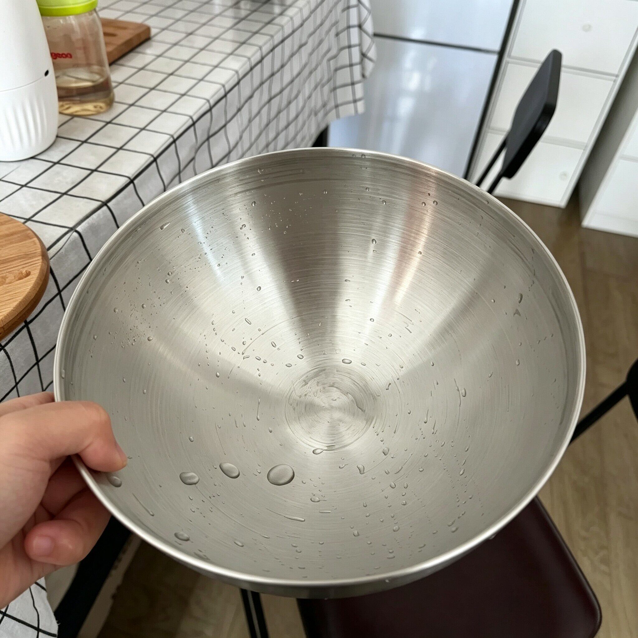 不锈钢碗上菜用碗沙拉水果碗盆冷面搅拌面大碗汤碗大中小泡面碗
