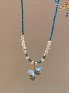 【仙藤灵葫】新中式珐琅四叶草