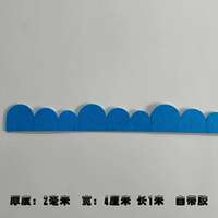Kindergarten and school blackboard decorative edge strips, environmental arrangement columns, felt cultural walls, bulletin board flower border lines thumbnail 2