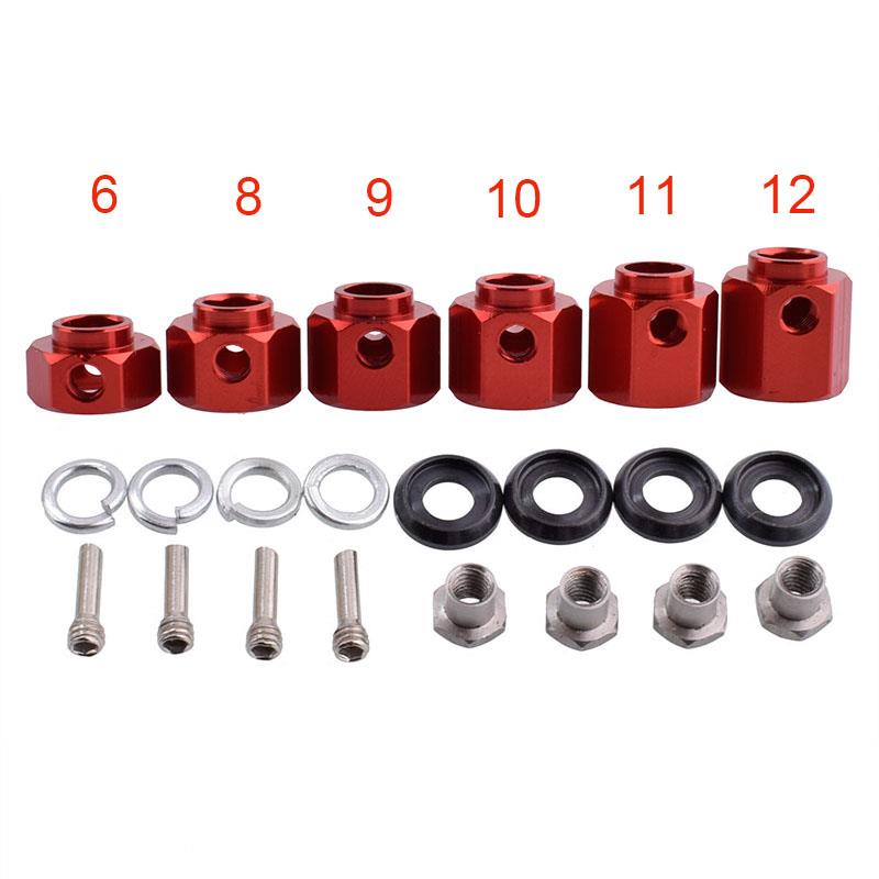 遥控仿真攀爬车升级配件TRX4六角联轴器TRX6铝合金加长结合器12mm