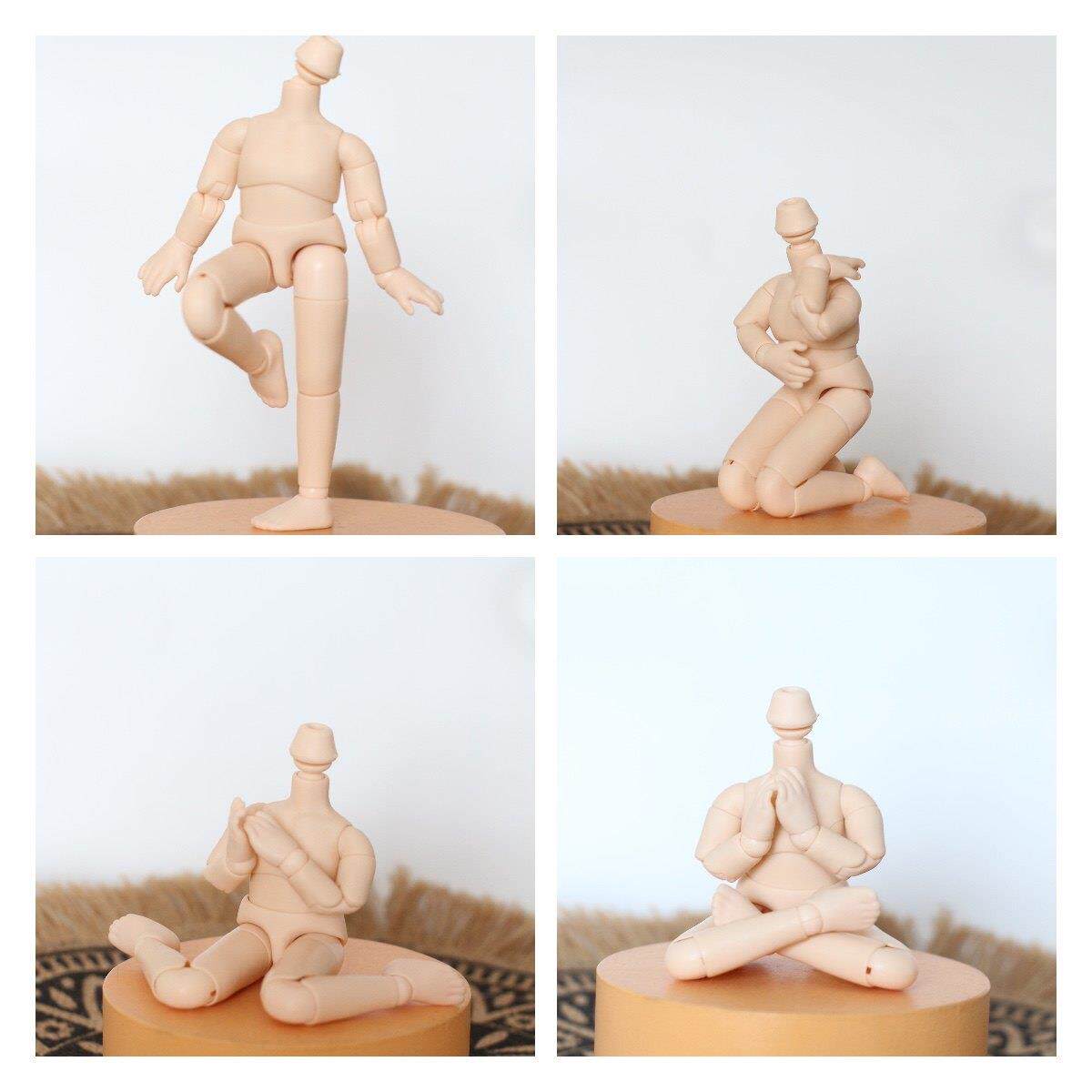 【STODOLL】大8分小6分bjd软陶大头同野蛮宝贝尺寸素体现货包邮