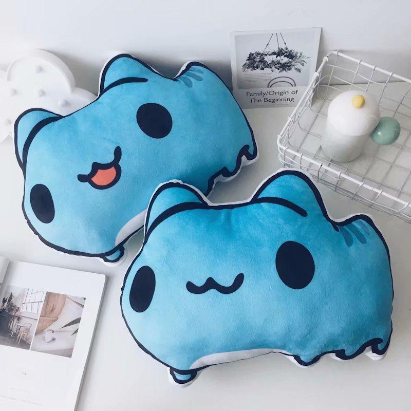 【2个包邮】猫猫虫咖波 猫猫虫公仔玩偶 毛绒玩具抱枕猫咪小靠垫