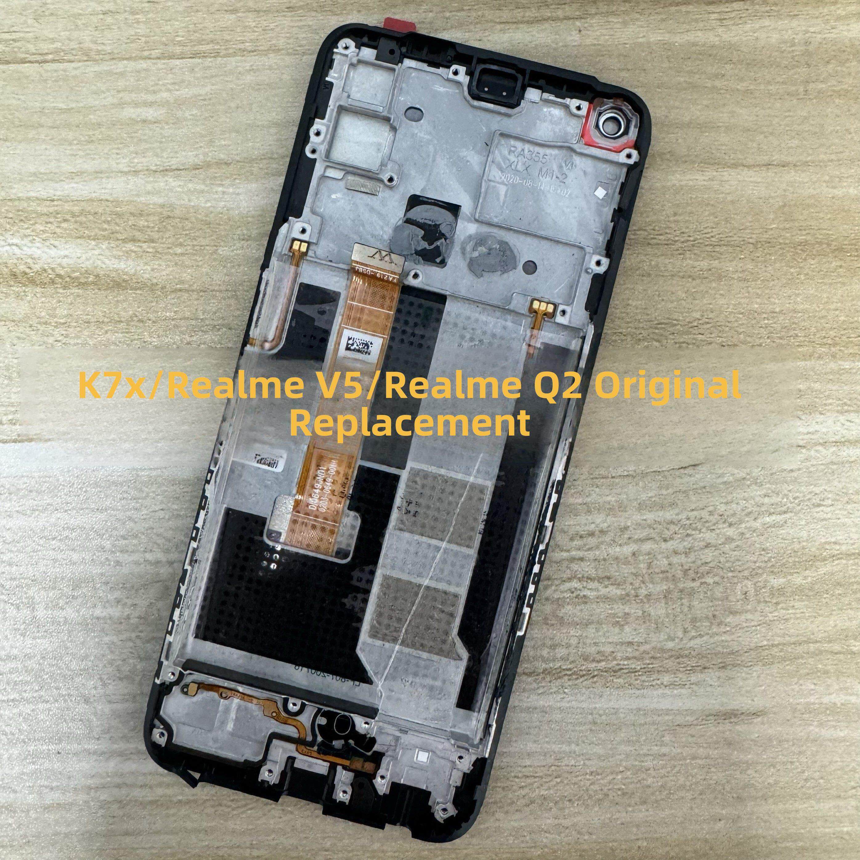 恒创屏幕适用A72 A53 A92 K7X Realme 真我V5 Q2触摸液晶屏幕总成