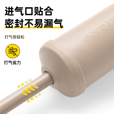户外露营充气泵气垫床手动打气筒便携式气枕打气抽气泵游泳圈两用