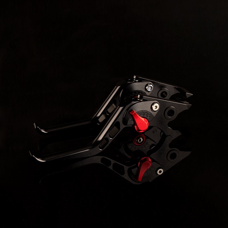 适用川崎NINJA400 Z400改装件省力离合刹车牛角拉杆手把刹车把手