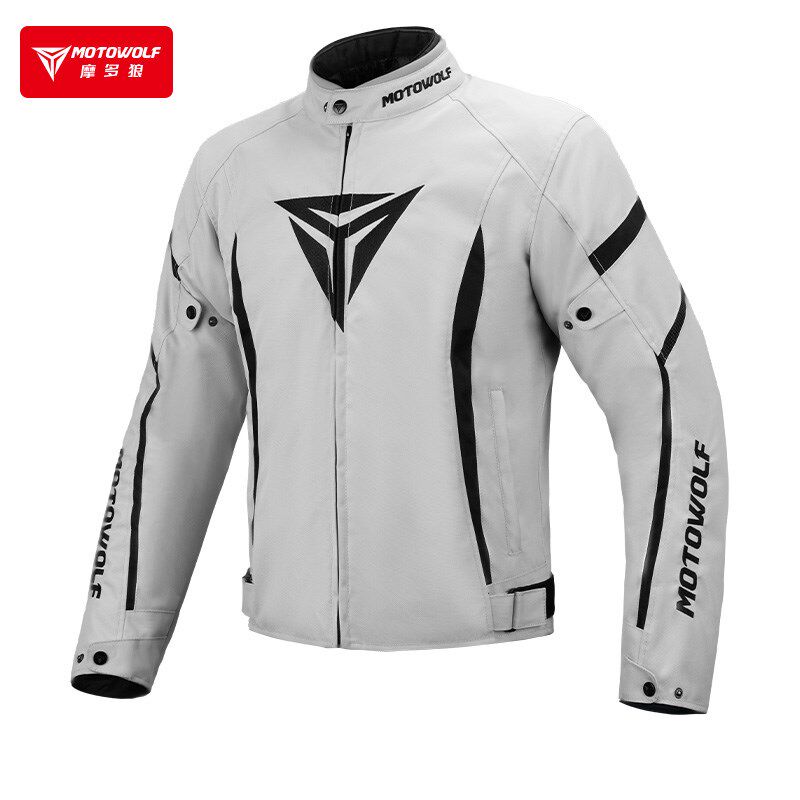 男女四季摩托车机车仿赛骑行服机车防摔CE级护具防水防风衣赛车服