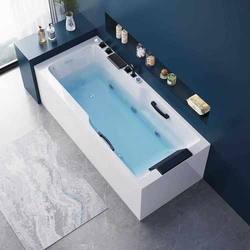 新品成人家用独立式亚克力浴缸冲浪按摩浴盆民宿酒店宾馆网红浴缸