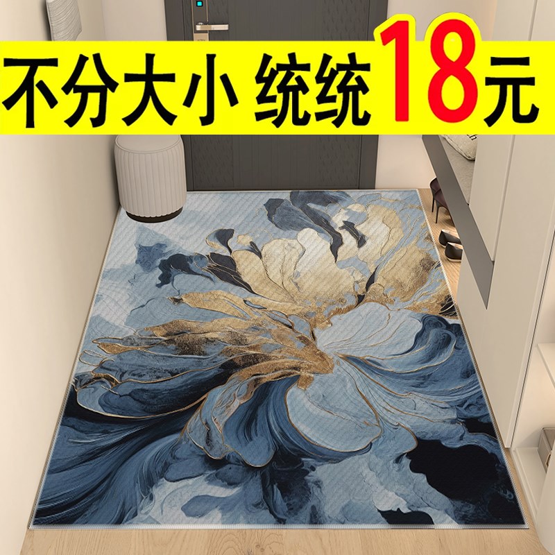 地垫入户门垫高端门口进门地毯家用门垫入门轻奢高级脚垫子可裁剪