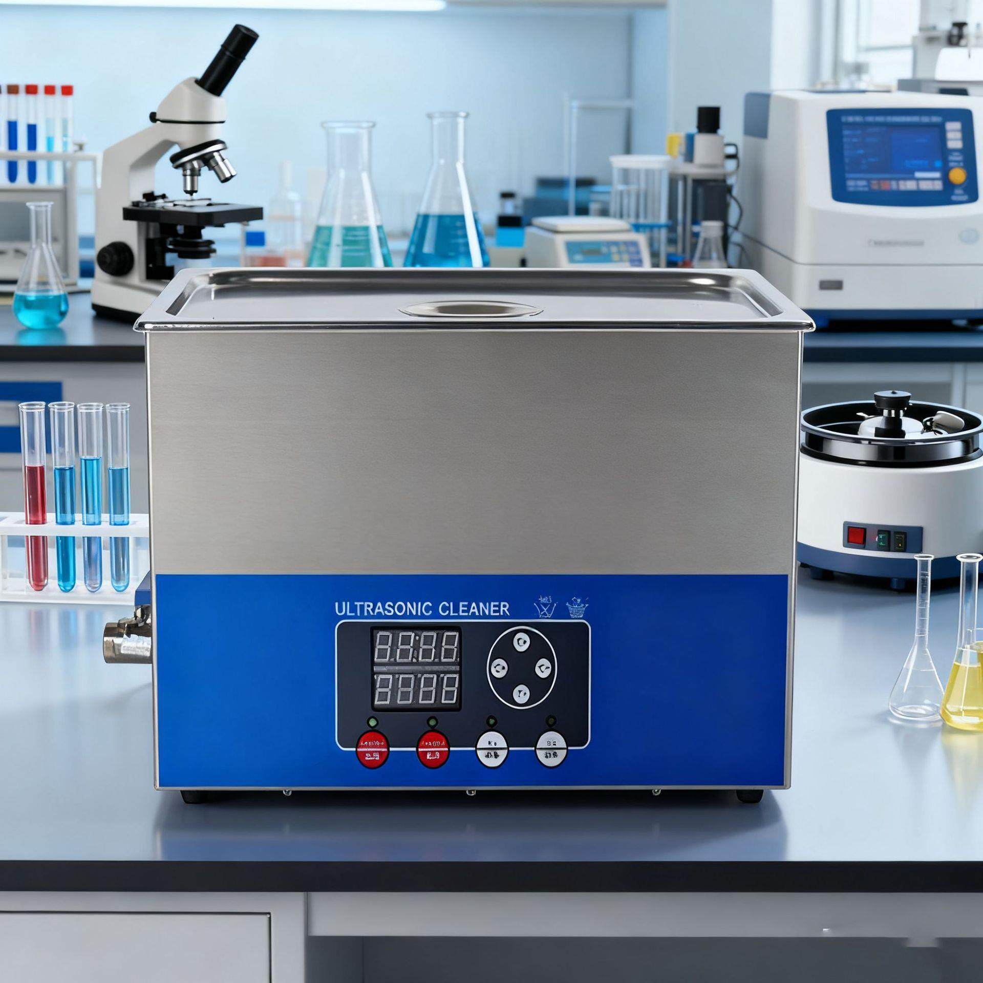KQ-200KDE高功率数控超声波清洗器 功率5-100% 300×240×200