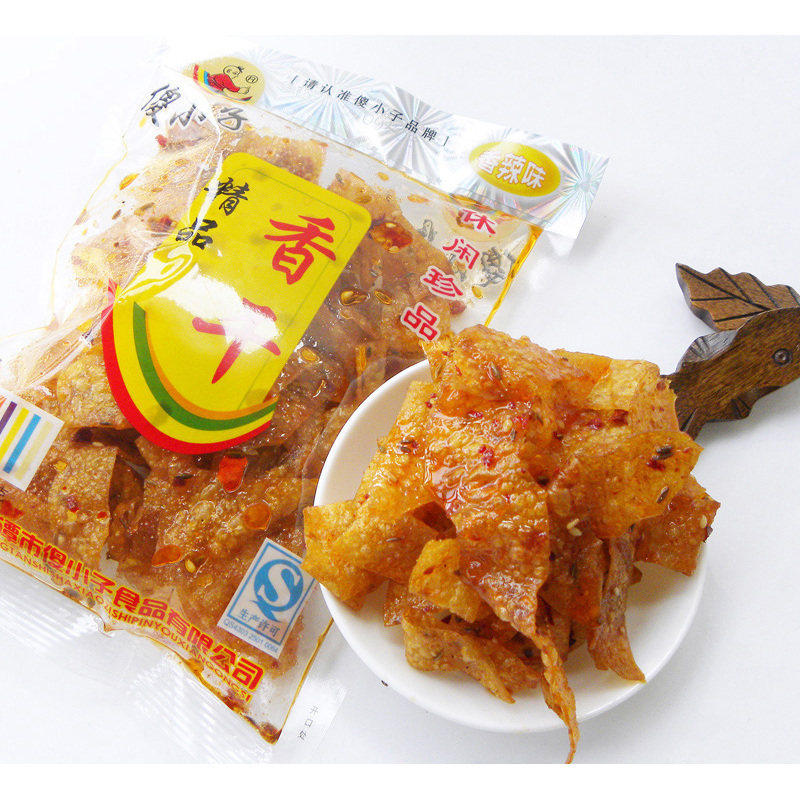傻小子豆干香干10大包豆皮辣条香辣五香卤汁薄脆湖南湘潭特产小吃