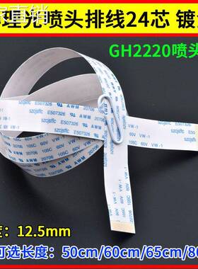 小理光喷头排线GH2220喷头线排线uv平板机配件24芯镀金缆线数据线