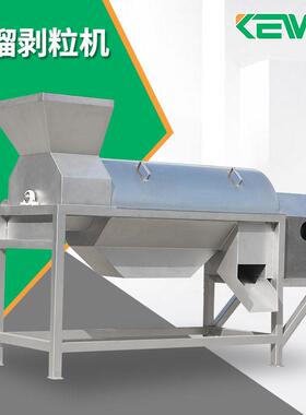 石榴剥粒机剥粒石榴榨汁机大型石榴去籽机商用工业食品加工设备
