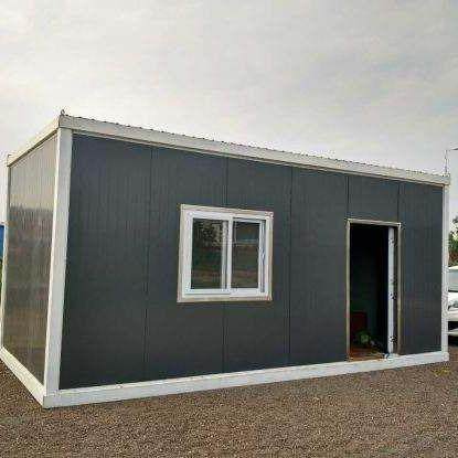 集装箱办公房彩钢活动板房工地活动房门卫房屋厂家波纹板拼装环保