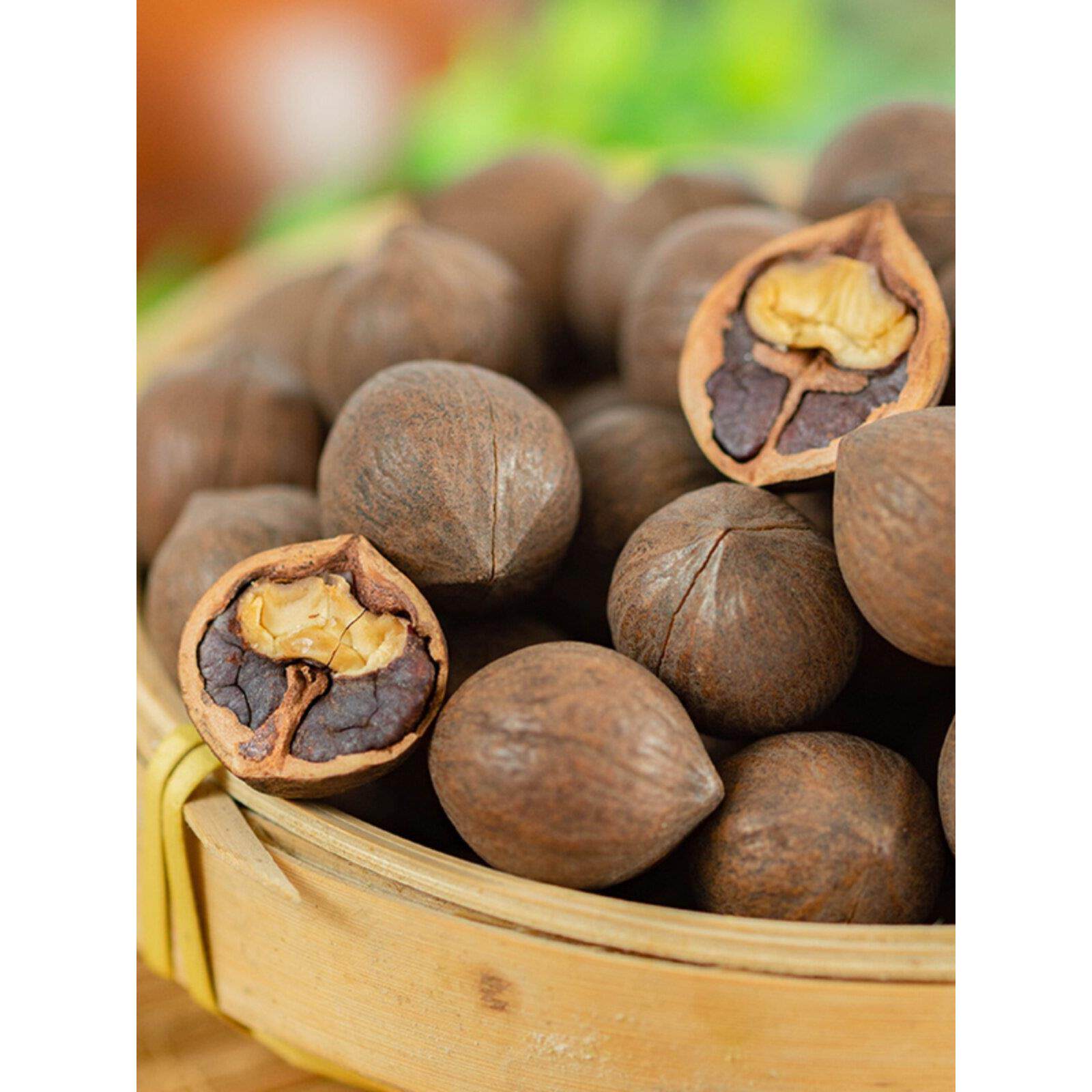 25年临安非手剥山核桃炒籽小核桃新货椒盐味原籽500克大籽小胡桃