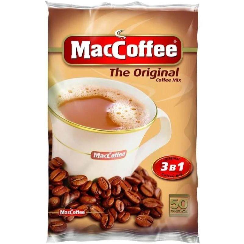进口美卡菲咖啡MacCoffee俄罗斯风味三合一速溶咖啡提神防困饮品