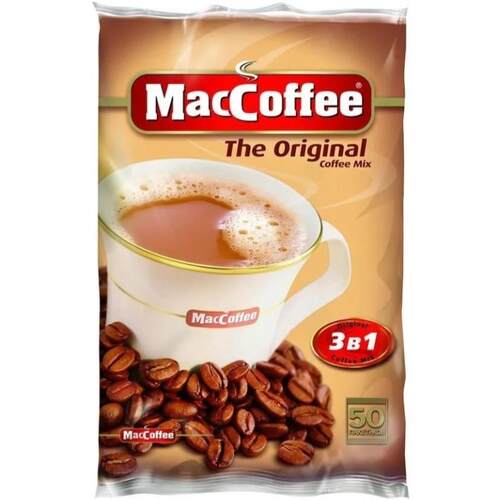 进口美卡菲咖啡MacCoffee俄罗斯风味三合一速溶咖啡提神防困饮品