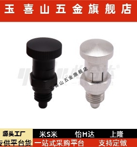 细牙分度销 嵌入式复位/自锁型ZAY03 04 13 14-M10/M12/M16/M20