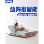 诗享迦记忆棉蓝海床垫电动智能AI多功能哄睡按摩升降助起弹簧床垫