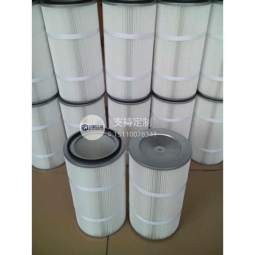 工业除尘滤芯六耳快拆滤筒喷砂抛丸机涂装喷塑焊烟集尘器粉尘过滤