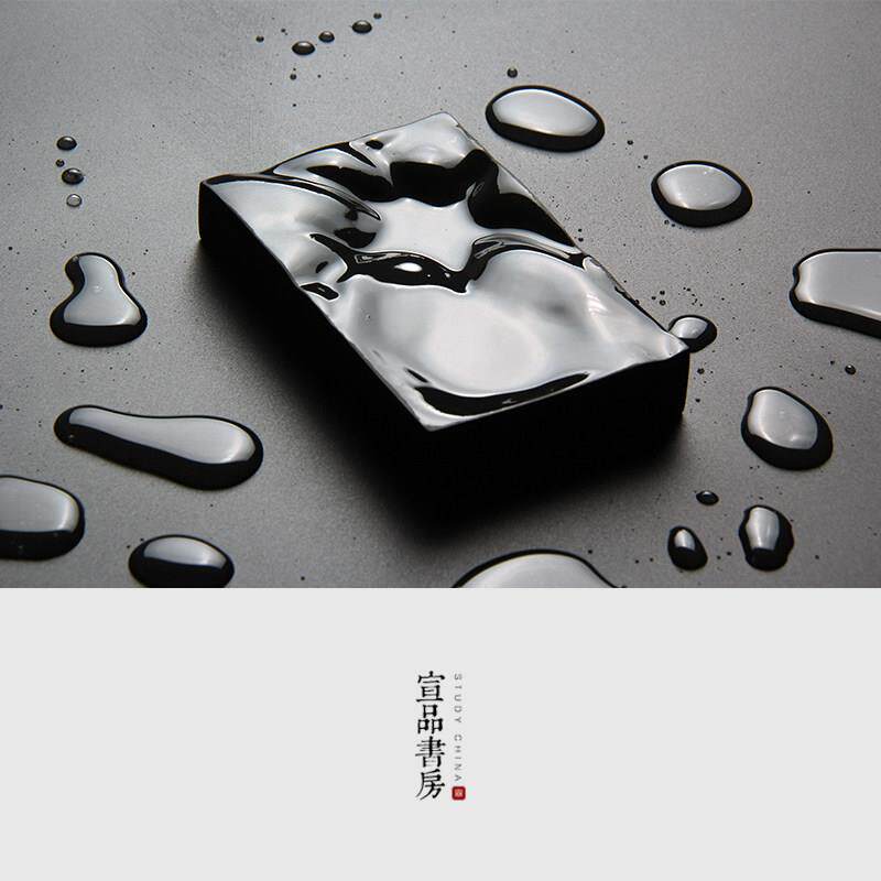 5寸砚台天然原石安徽宣砚媲美歙砚端砚高档砚台 初学者写毛笔字墨