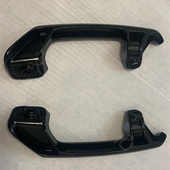 适配于牛电动车N1 N1S碳纤维扶手.后尾翼.铝合金加厚货架改装 配件