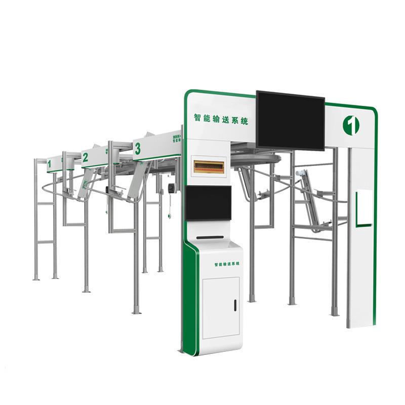 东莞智能吊挂全自动服装制作吊挂系统车间流机器电动传输分拣系统