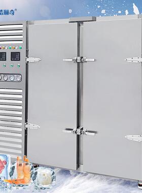 ll大型双推车1400L食品速冻机猪蹄排骨肉浆汁鲍鱼冻结机速冻柜