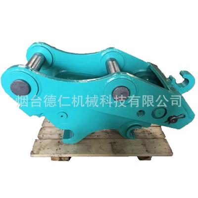 挖掘机液压快速连接器工程机械属具连接器快换带管路电磁阀