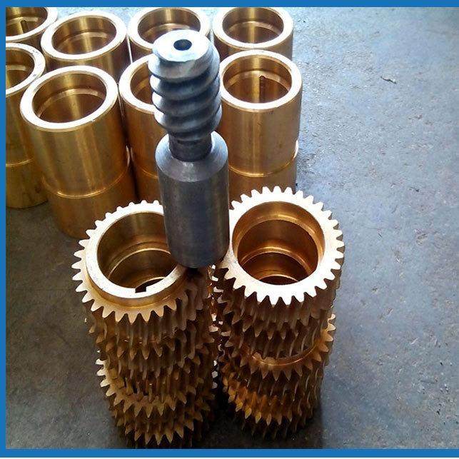 原厂摇臂钻Z3040/Z3035铜涡轮齿轮传动走刀箱进给钻床配件通用,五金/工具,其他机械五金,淘宝优惠券,粉丝福利购,淘宝优惠卷