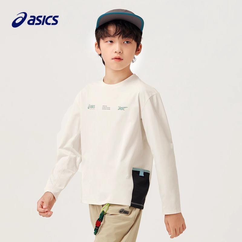 亚瑟士长袖T恤男童秋冬休闲上衣