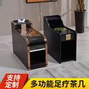 足浴茶几柜足疗茶几经济型简约沙发多功能茶几桑拿按摩浴场茶水柜
