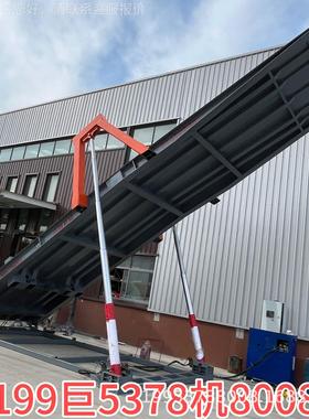 集装装卸箱车液压举升平台翻 液压翻板卸车 机21040尺集装箱后卸