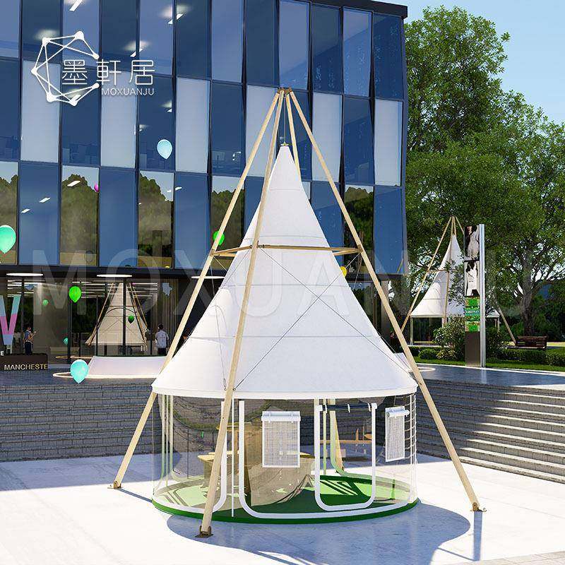 透明围帘防水网红野奢营地露营竹节灯笼帐篷餐厅吊笼锥形酒店派对,商业/办公家具,广告帐篷/门头篷,淘宝优惠券,粉丝福利购,淘宝优惠卷